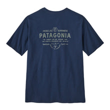 Patagonia Forge Mark Mens Responsibili-Tee - Lagom Blue