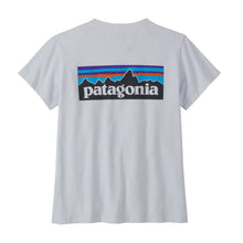 Patagonia Womens P-6 Logo Responsibili-Tee in White