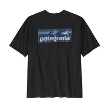 Patagonia Boardshort Logo Men's Pocket Responsibili-Tee - Ink Black