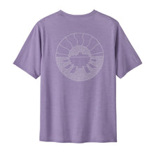 Patagonia Men's Capilene Cool Daily Graphic Shirt - Waters - Forgotten Island: Concrete Purple X-Dye