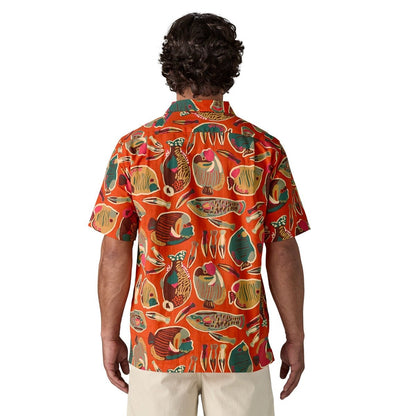Patagonia Tidal Threads Camp Men's Shirt - Wrasse/Pollinator Orange