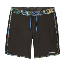 Patagonia Hydropeak Side Shore Mens 18 Inch Boardshorts - Undersea Blue