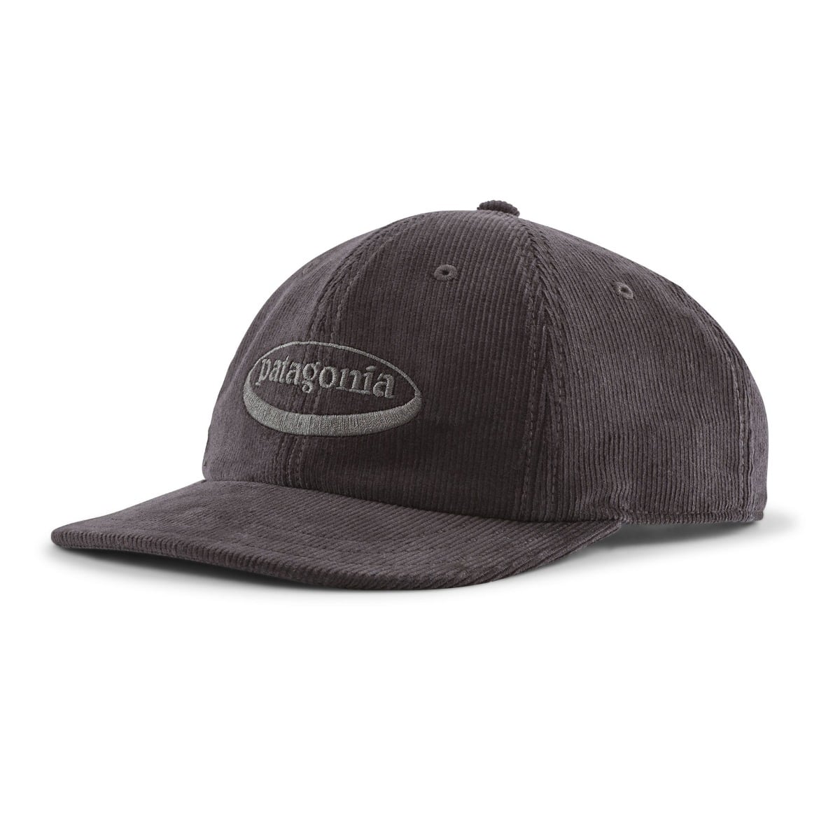 Patagonia Corduroy Cap '95 Oval Logo: Ink Black
