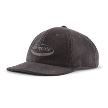 Patagonia Corduroy Cap '95 Oval Logo: Ink Black