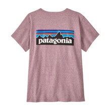 Patagonia Womens P-6 Logo Responsibili-Tee in Quiet Violet