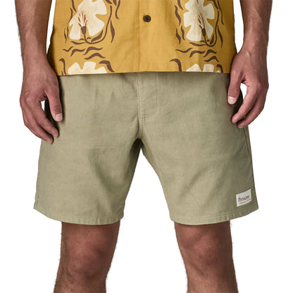 Patagonia Mens Corduroy Volley Shorts - Pelican