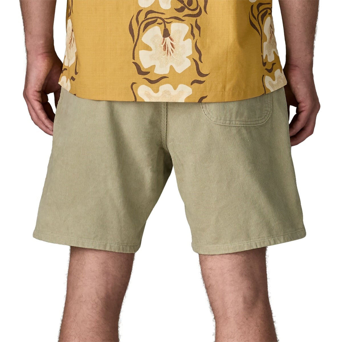 Patagonia Mens Corduroy Volley Shorts - Pelican