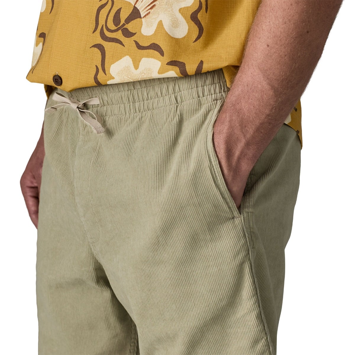 Patagonia Mens Corduroy Volley Shorts - Pelican