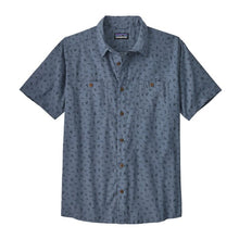 Patagonia Back Step Mens Shirt - Tiny Islands: Utility Blue