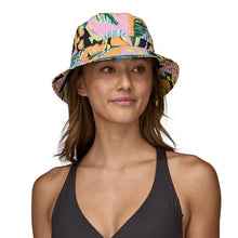Patagonia Wavefarer Womens Bucket Hat - Island Seeds/Milkweed Mauve