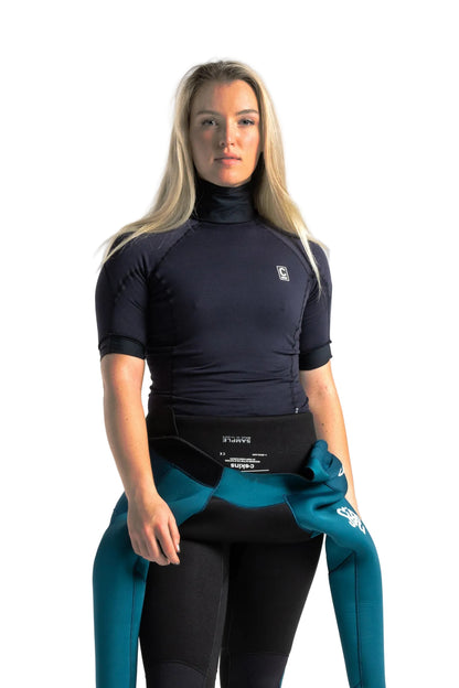 C-Skins Ladies Polypro HDi Short Sleeve Thermal Rash Vest