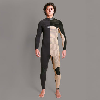 Xcel Comp + 3/2mm Mens Chest Zip Summer Wetsuit 2026 - Black
