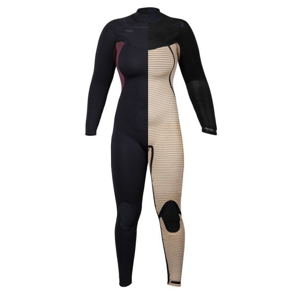 Xcel Comp + 5/4mm Women's Chest Zip Winter Wetsuit 2025 - Black