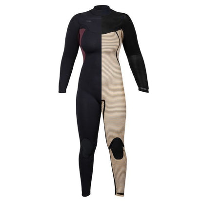 Xcel Comp + 5/4mm Women's Chest Zip Winter Wetsuit 2025 - Black
