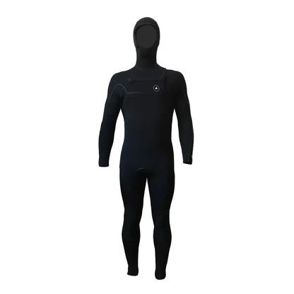 Zion YETI 6/5/4mm Men's Winter Hooded Wetsuit 2025 - Black