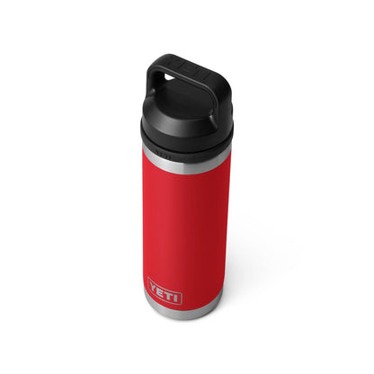 Yeti Rambler 18oz Bottle With Chug Cap - Rescue Red