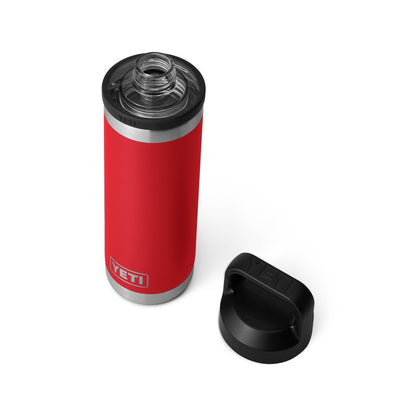 Yeti Rambler 18oz Bottle With Chug Cap - Rescue Red