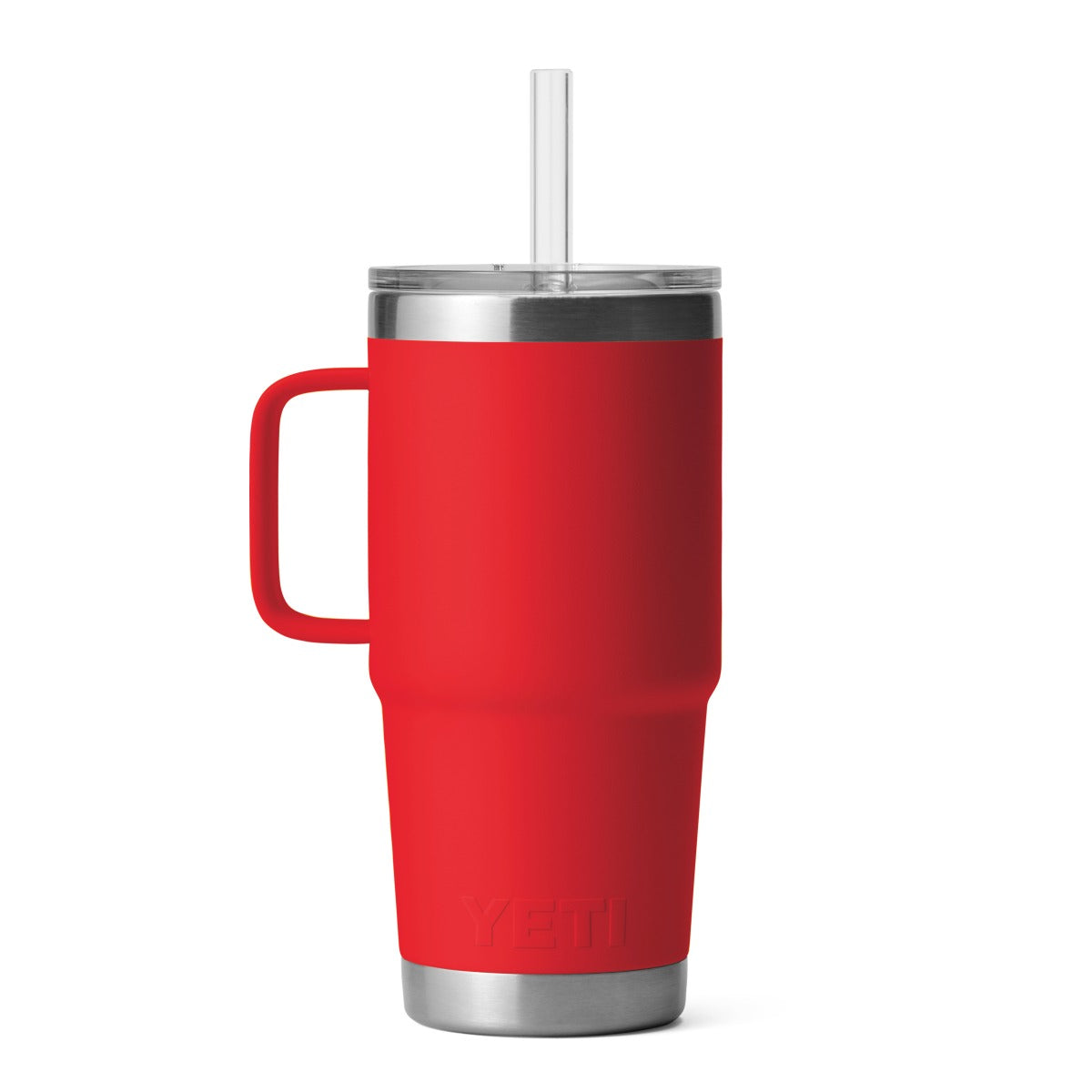Yeti Rambler 25oz Straw Mug - Rescue Red