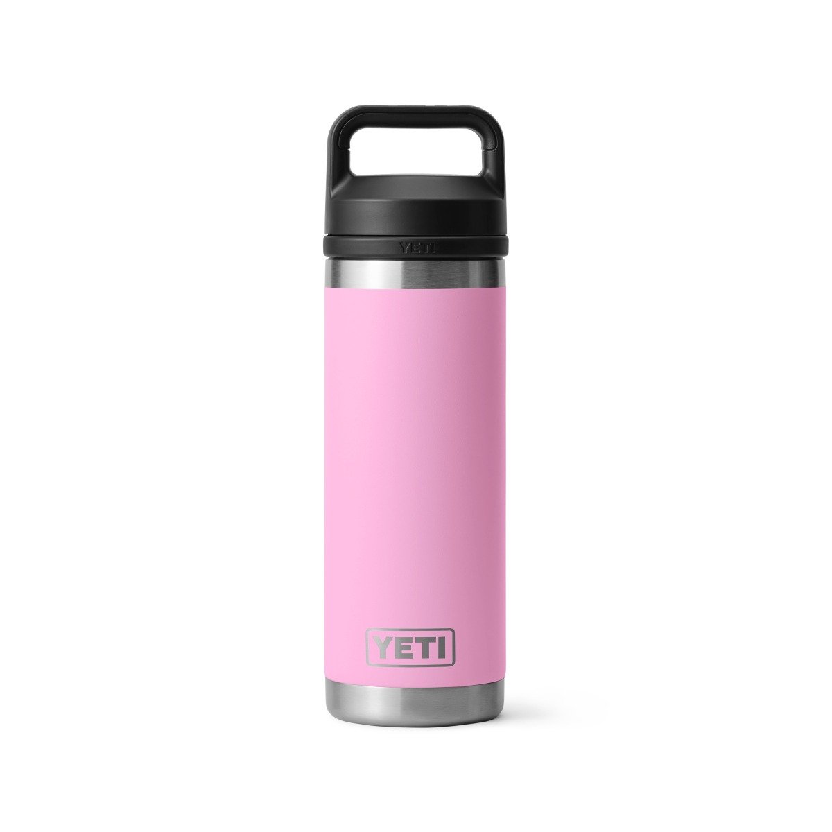 Yeti Rambler 18oz (532ml) Bottle with Chug Cap - Power Pink