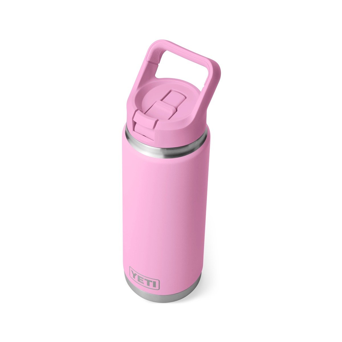 Yeti Rambler 26oz Bottle With Straw Cap - Power Pink