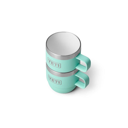 Yeti Rambler 6oz Stackable Espresso Mugs - Seafoam