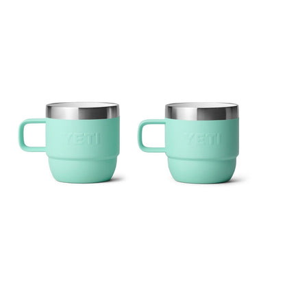 Yeti Rambler 6oz Stackable Espresso Mugs - Seafoam