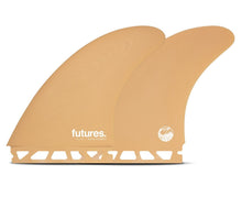 Futures Zack Flores Twin Fins - Orange