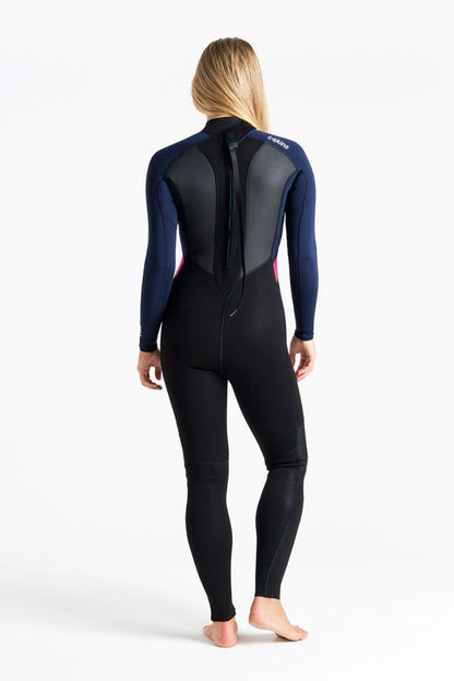 C Skins Element 3/2mm Women's Wetsuit - Slate/Coral