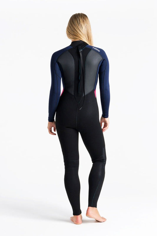 C Skins Element 3/2mm Women's Wetsuit - Slate/Coral