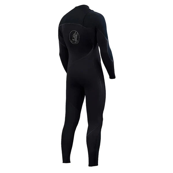 Zion Cortez 4/3mm Men's Zip Free Wetsuit - Black